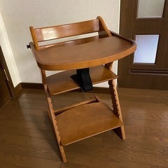 お話中-----子供イス　ハイチェア　sukusukuの画像