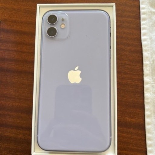 iPhone11 128GB 本体 SIMフリー  紫