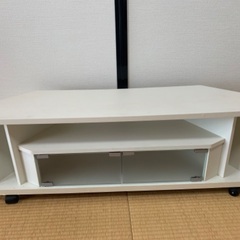ホワイト　テレビボード