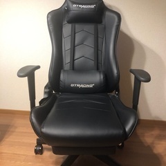 7000円　GTRACING 椅子　ゲーミングチェアの画像
