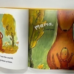 英語絵本　Pouch! 外の世界へジャンプ！Lovely English book!の画像