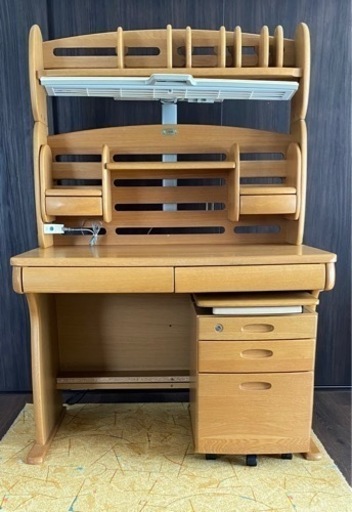 決まりました☆ ITOKI 学習机＆袖机セット
