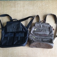 リュック型バッグ2点