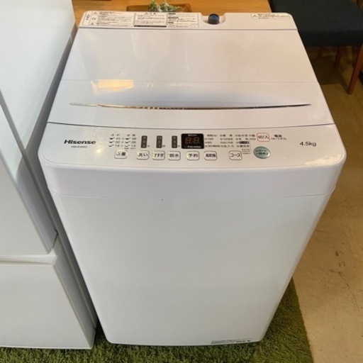 AQUA Hisense 冷蔵庫　洗濯機　2点セット‼️2019年製