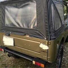 決まりました【ジムニー】JA11C改　幌　最終値下げ！の画像
