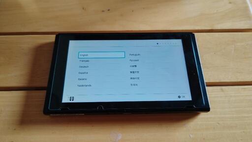 ニンテンドースイッチ　本体のみ