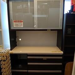 ? 家具の値下げ実施中です? 美品!!食器棚ブラウン【管理番号90708】