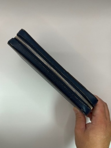 ルイヴィトン 長財布 ジッピーXL オーガナイザー ストライプ　オセアン