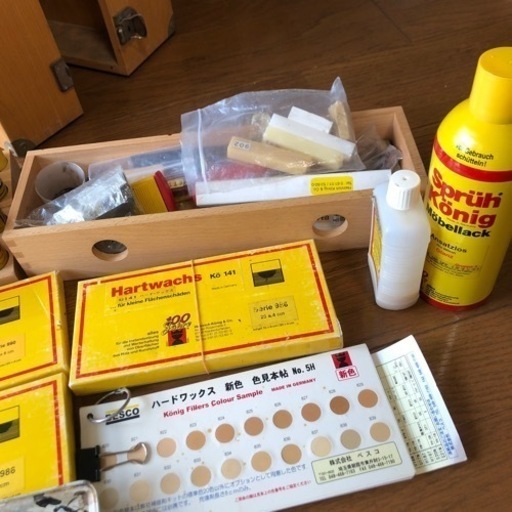 受け渡し終了　ベスコ　BESCO  床　家具　補修キット
