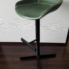 回転式、昇降式スツール(北欧ヴィンテージ風)