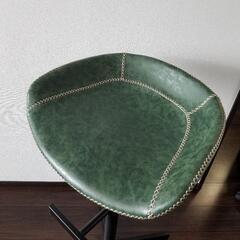 回転式、昇降式スツール(北欧ヴィンテージ風)の画像