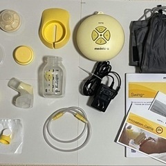 medela 電動搾乳機&ママらくらく ハンドルNEO