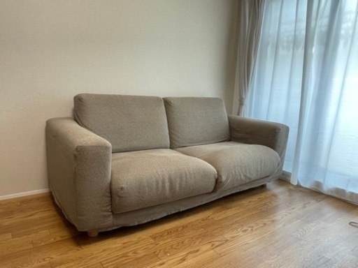 《お買い得》無印良品ソファ　2.5シーター　ブラウン