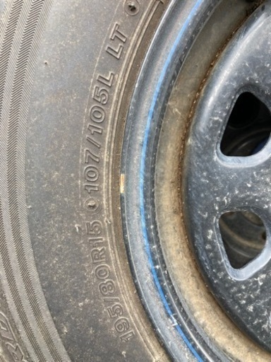 デイトナ ハイエース キャラバン 195/80R15 107/105LT