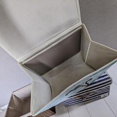 引取限定 収納box 3つセット 折りたたみの画像