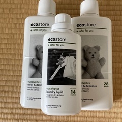 未使用　エコストア　洗剤&デリケート洗剤