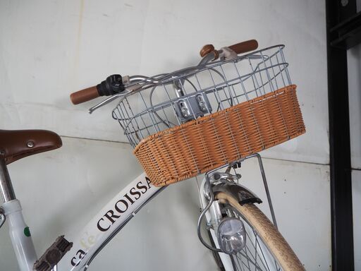 子供用自転車 水色 cafe croissant 24 札幌市　引き渡し 22インチ 6段変速 ジュニア自転車 cafe croissant 水色 女の子