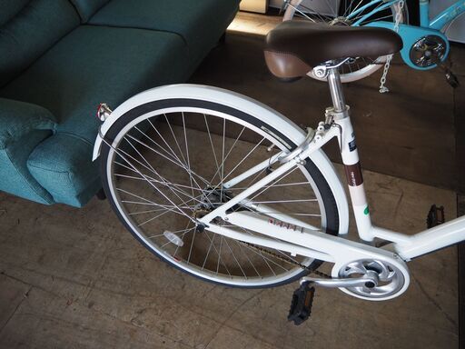 ◆オシャレ サイクル new standerd bicycle アルミフレーム 27インチ 美品◆