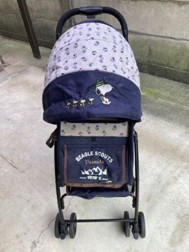 【ペットカート】　取り外し可能：スヌーピー（ペットパラダイス）