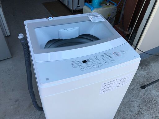 【動作保証あり】NITORI ニトリ 2021年 NTR60 6.0kg 洗濯機 ②【管理KRS474】