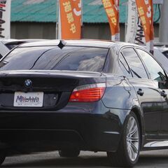 【自社ローン対応】 H21年(2009年) BMW 525i Mスポーツ パッケージ☆ブラック・2年車検・整備渡☆の画像