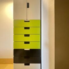 IKEA(イケア) STUVA タンス棚①とクローゼット②のセット