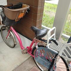 自転車　チャイルドシート　子供のせ可能　中古