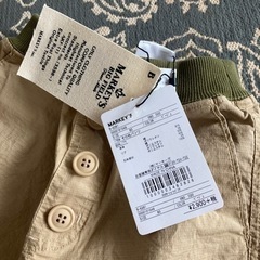 未使用　マーキーズ　おしゃれショートパンツ 80の画像