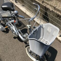 ブリジストン 3輪自転車 BW10 シルバー 16インチ ※付属 : 鍵×1