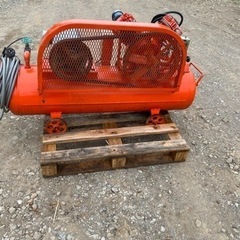 meiji エアーコンプレッサー GH-3B 50/60Hz三相200V、 80L、2.2KW3馬力