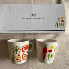 川越達也 TATSUYA KAWAGOE マグカップ ２個