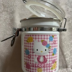 ハローキティー 密封 ポットの画像