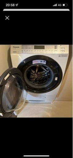Panasonic NA-VX800AL-W ドラム式洗濯機