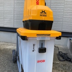 【中古】RYOBIガーデンシュレッダーの画像