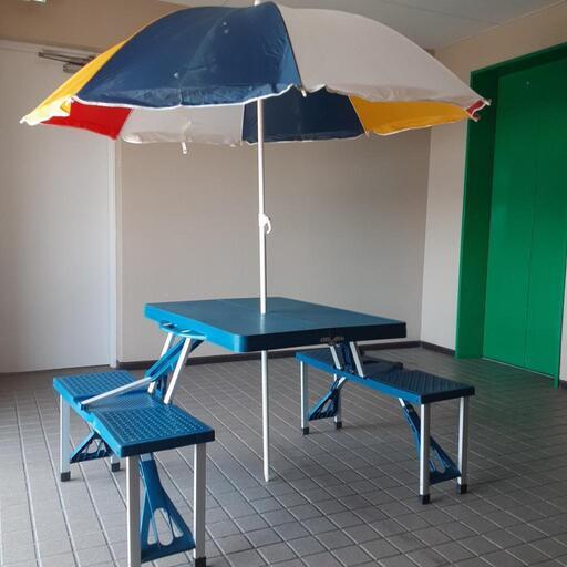 アウトドア　折り畳み　テーブル　イスセット