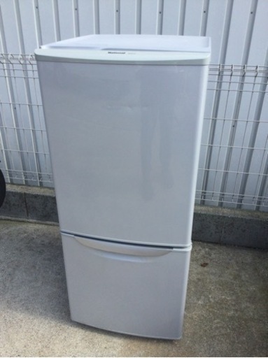 ■配達可■ナショナル(パナソニック) ノンフロン冷凍冷蔵庫 135L NR-B141J-S 2006年製