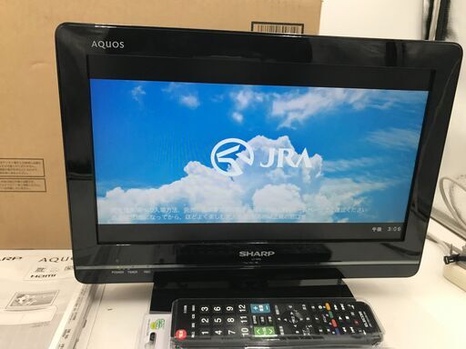 【美品】デジタルハイビジョン液晶テレビ 16型 「シャープ」管理No1 (送料無料)