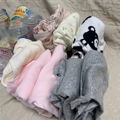 女児　女の子　新生児　ベビー　用品　服　おしゃぶり　ミルク　ミトンの画像