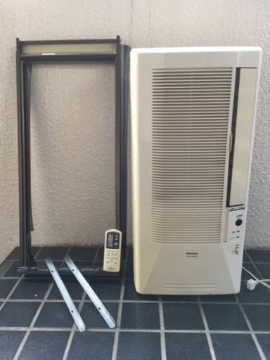 窓用エアコン　動作確認済　ウィンドウエアコン