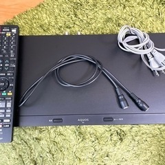 SHARP AQUOS ブルーレイレコーダー