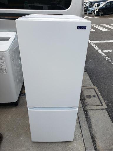 ヤマダセレクト ノンフロン冷凍冷蔵庫 YRZ-F15G1 156L 2020年製 2ドア 右開きガラス棚\n\n