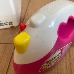 ぽぽちゃん・ちいぽぽちゃんの お洗たくごっこPlus アイロン＆お洗たくカゴつき　おもちゃの電子レンジの画像