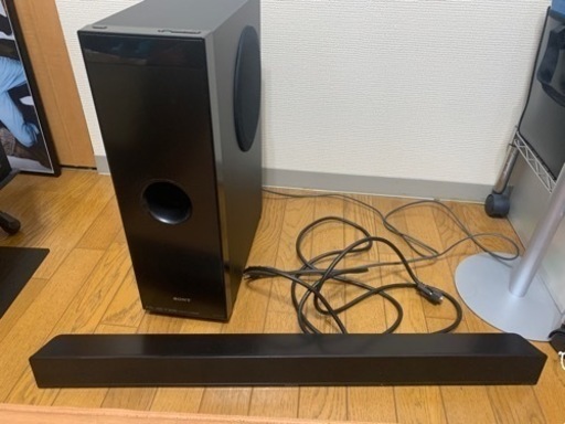 取引中　SONY/ソニー SA-WCT100 3.1ch ホームシアター システム センター スピーカー アクティブ ウーファーサラウンドシステム