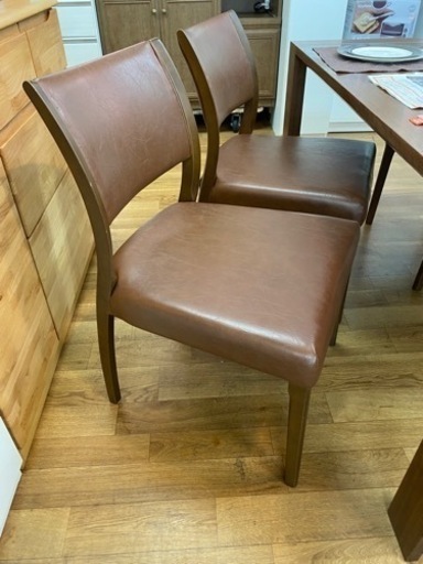 R213 関家具 ダイニング5点セット、4人用ダイニングセット、幅150cm