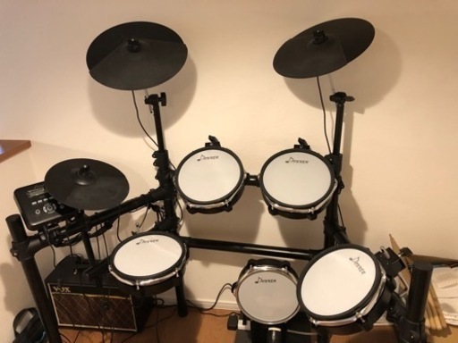 値下げしました　電子ドラム　Donner DED200