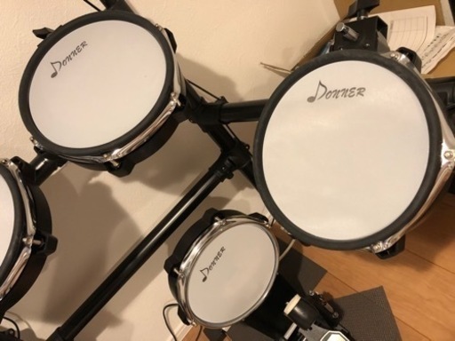 値下げしました　電子ドラム　Donner DED200