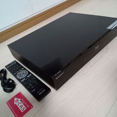 SONY ブルーレイレコーダー BDZ-A750 320G 2番組　B-CASカード　電源コード　リモコン