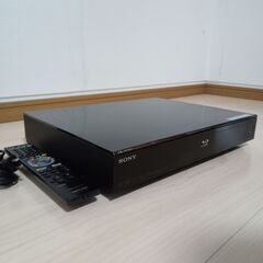 SONY ブルーレイレコーダー BDZ-A750 320G 2番組　B-CASカード　電源コード　リモコンの画像