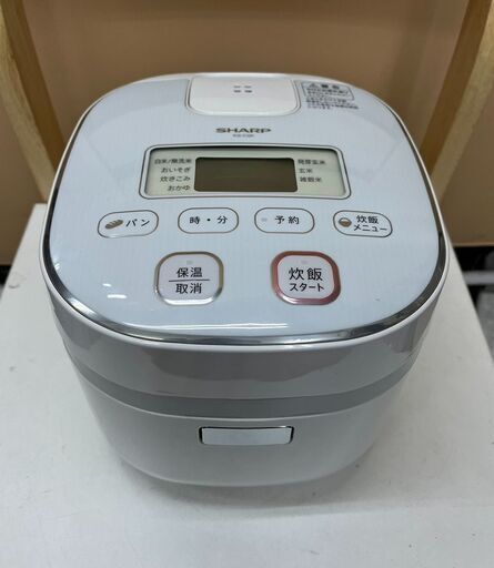 シャープ　SHARP　炊飯器　KS-C5K-W　2017　J019