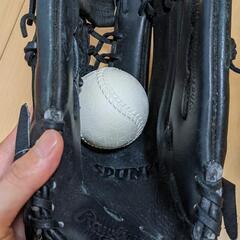 【やりとり中】グローブと軟式A級ボールセットの画像